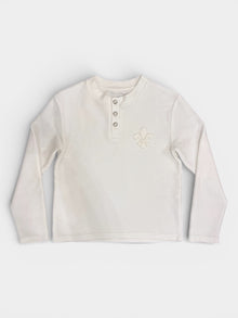 Écru Waffle Longsleeve